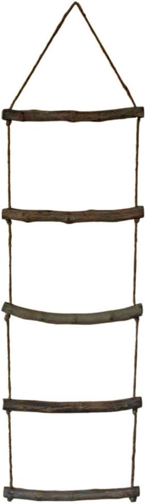 Driftwood Rope Ladder towel Rail 5 Rung