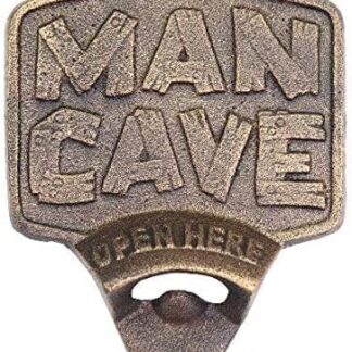 Cast Iron Wall Mounted Man Cave Bottle Opener