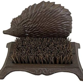 Cast Iron Hedgehog Boot Brush Shoe Scraper