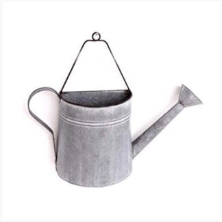 Love grows here watering can metal wall planter