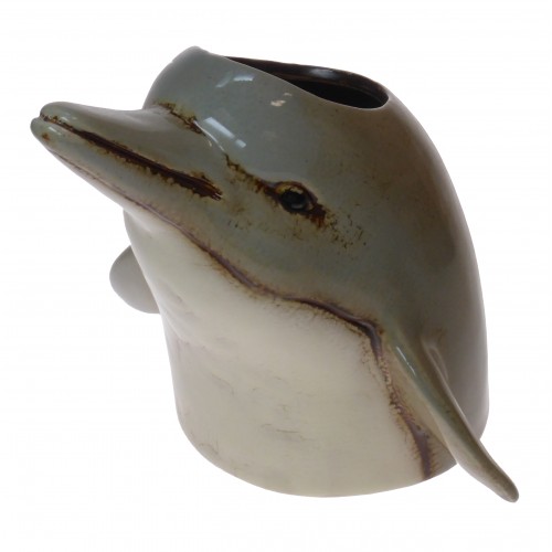 Dolphin Vase Planter Ornament