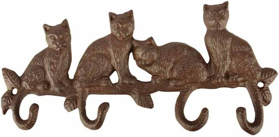 Cat Hooks – Cast Iron Antique Brown Finish