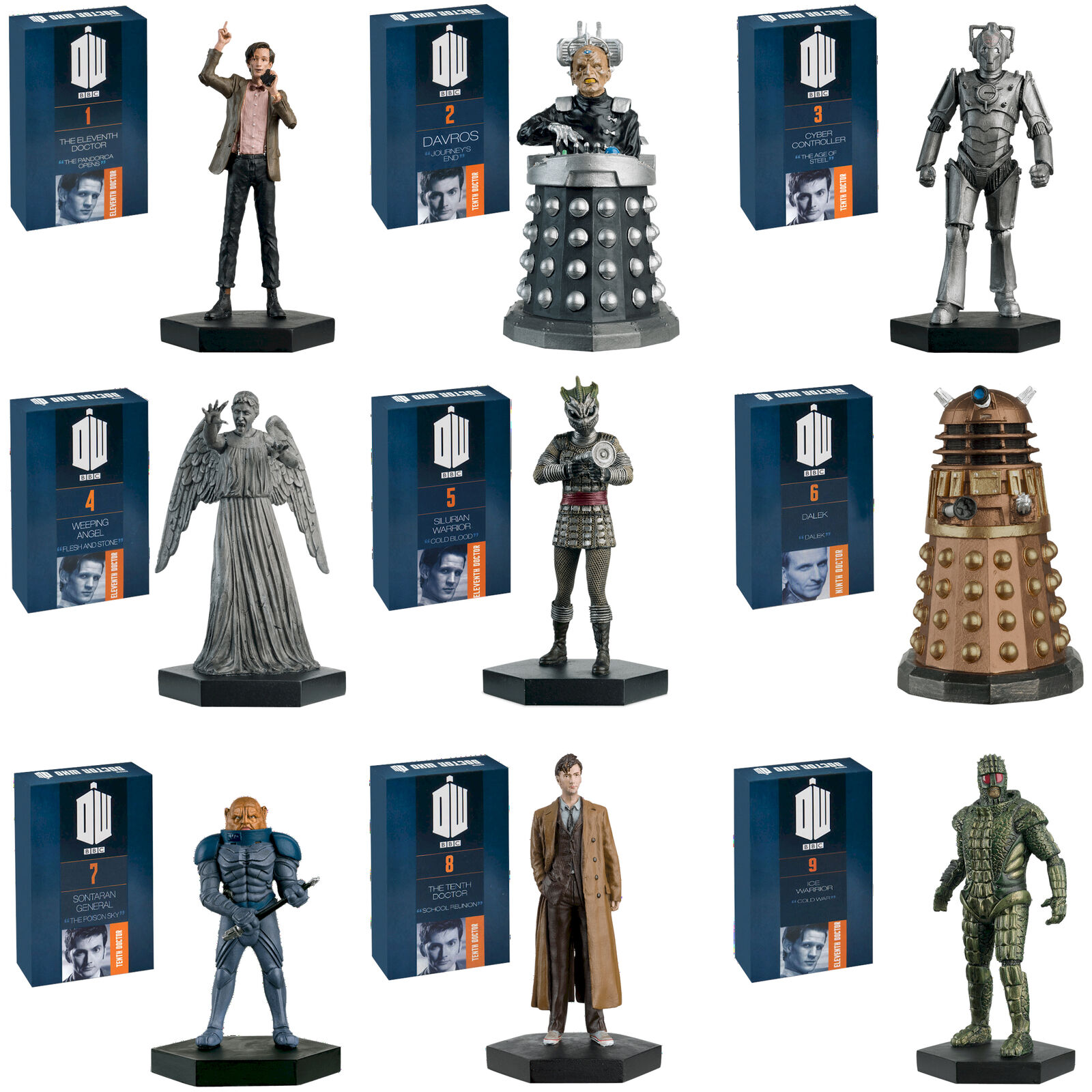Eaglemoss Doctor Who Figurine Collection