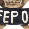 Pirate Skull & Crossbones KEEP OUT Rustic Wood Sign - Image 3