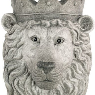 Decorative Lions Head Planter