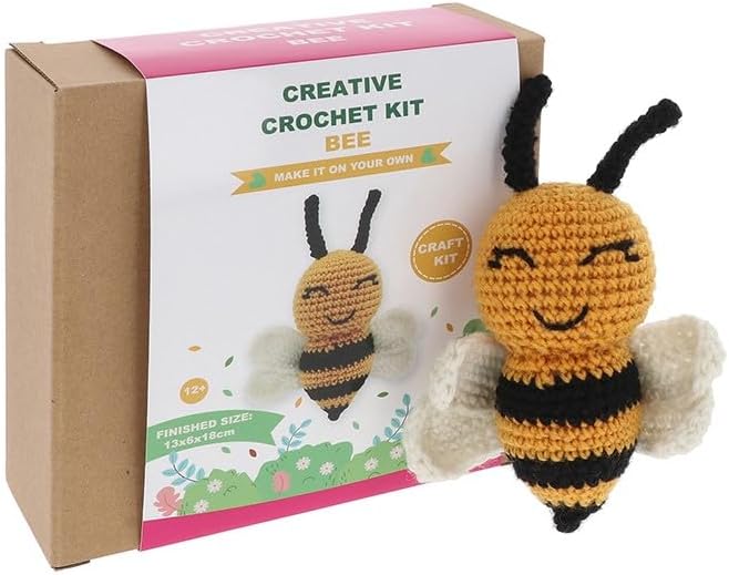 Creative Crochet Kit Bee, (Busy Bee)