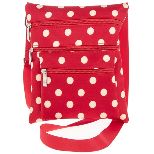 Equilibrium Cross Body Bag Red