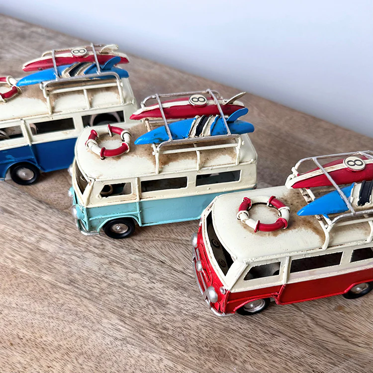 Vintage Tin Camper Van