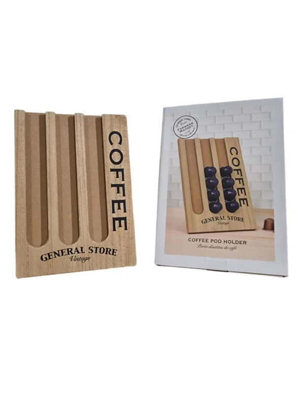 General Store Wooden Coffee Pod Holder - Image 2