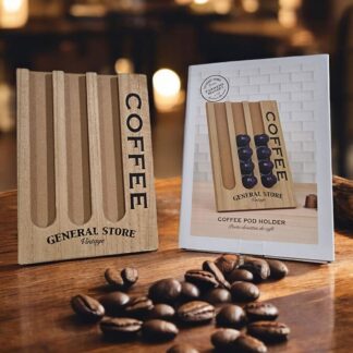 General Store Wooden Coffee Pod Holder