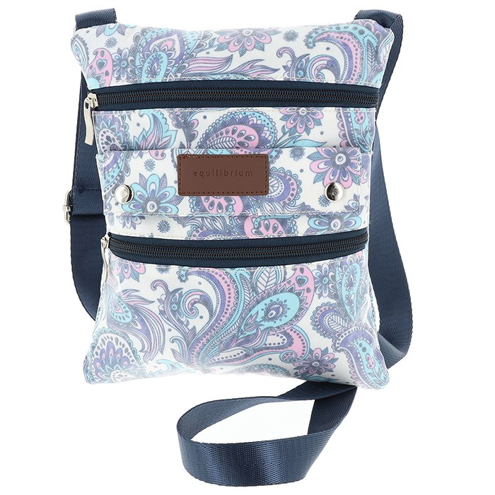 Paisley Wipeable Crossbody Bag