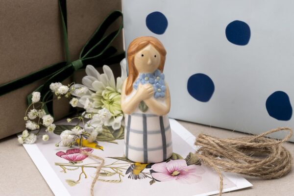 Forget-Me-Not Flower Girl Figurine - Image 3