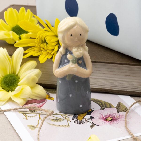 Friendship Flower Girl Figurine - Image 4