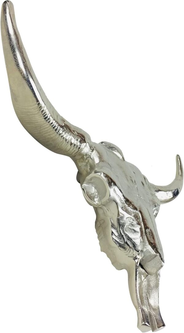 Cow Head Wall Hanging Ornament Home Art Decoration Sculpture - Image 3