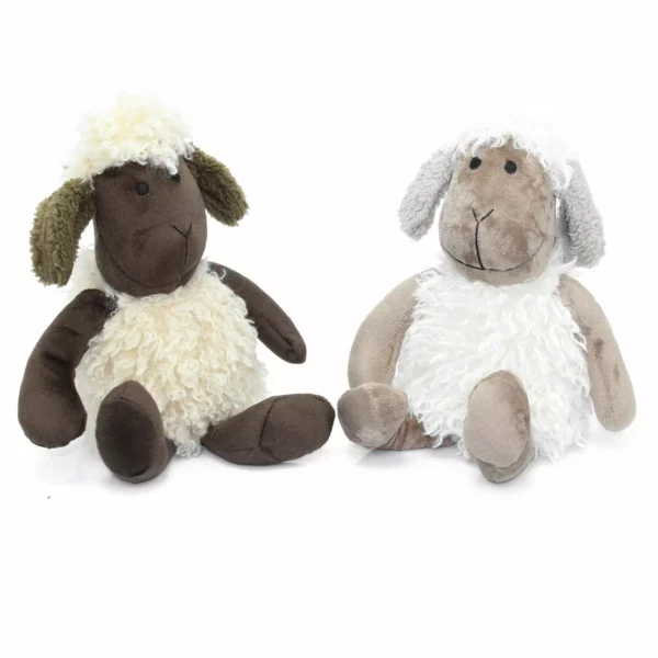 Cute Woolly Sheep Fabric Doorstop