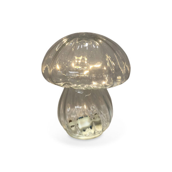 Coloured Glass Mushroom L.E.D Light - Image 3