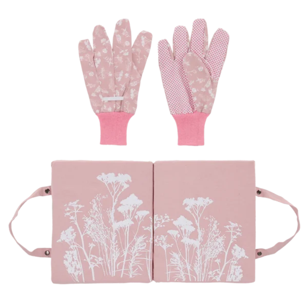 Meadow Herbs Kneeler and Gloves set - Image 2