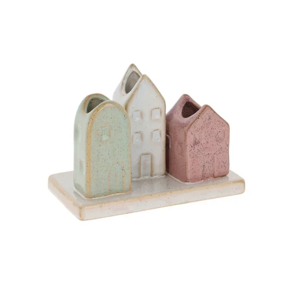 Petite Pottery 3 Stem Houses - Image 2