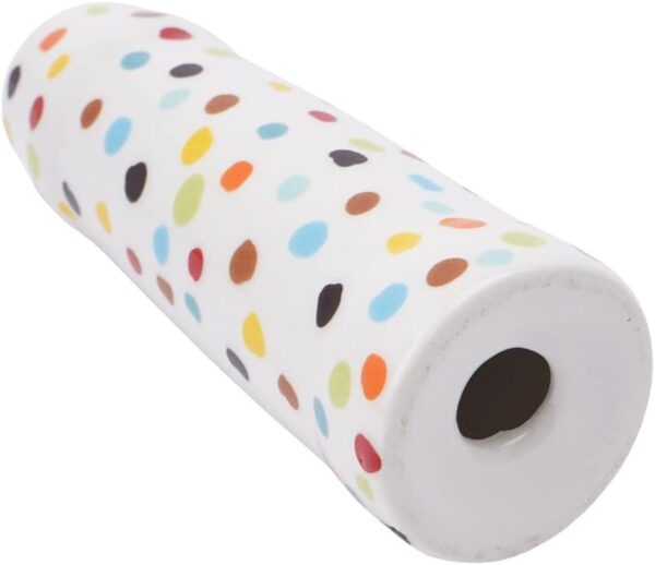 Multicolour Polka Dot Pattern Bathroom Light Pull - Image 5
