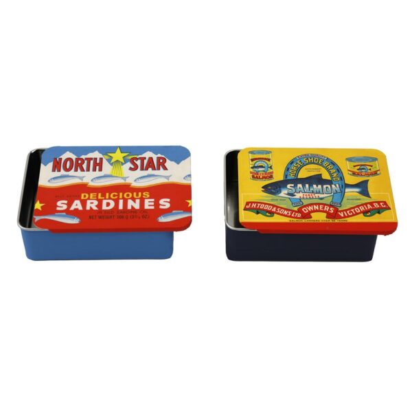 Sardine Tin Push Pull Lid, 12cm - Image 2