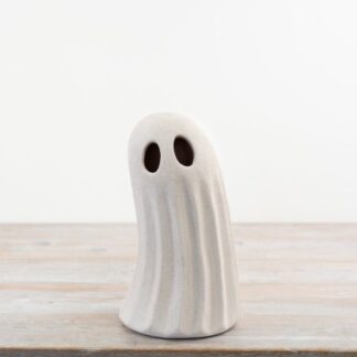 Standing White Ghost Figurine