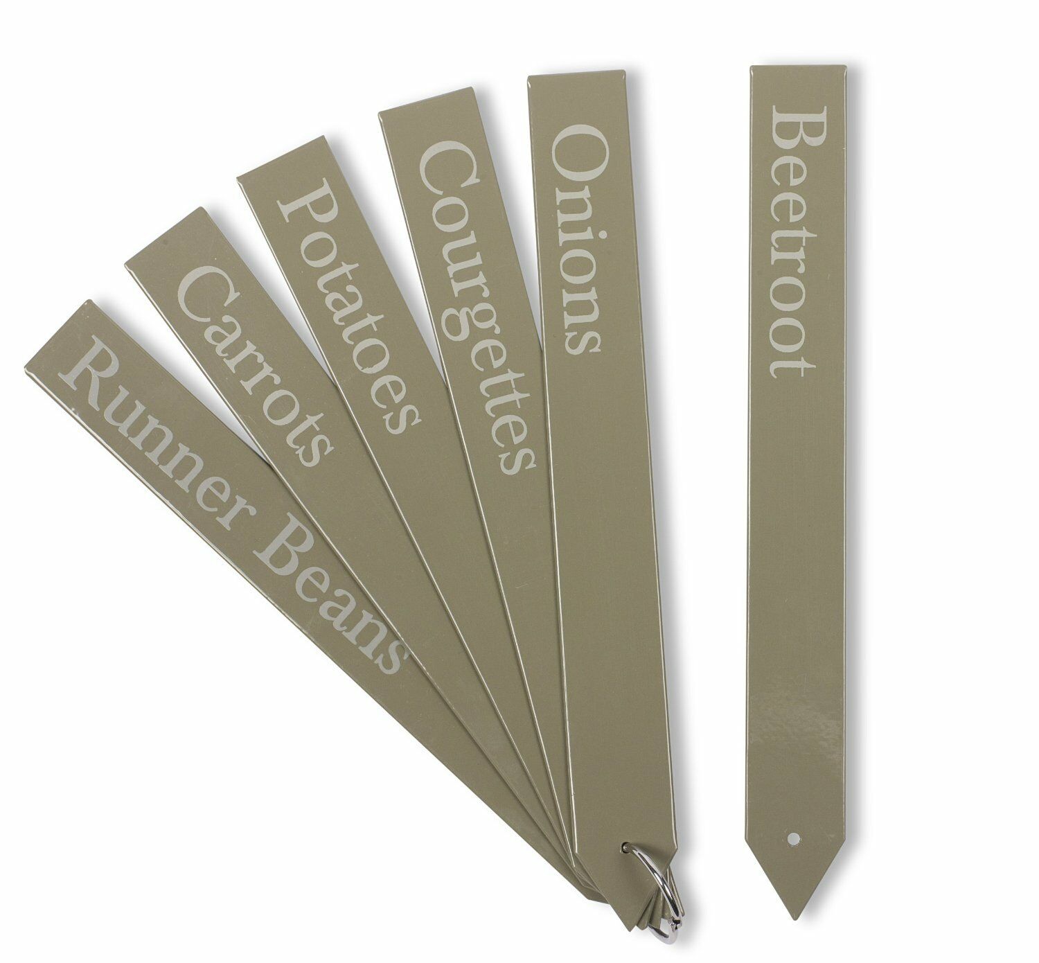 Garden Trading Small Plant Tags (Set of 6)- Gooseberry