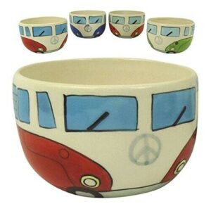Camper  Ceramic Bowl (Red)