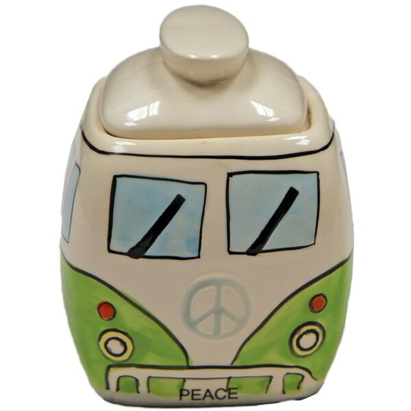 Campervan Sugar Pot - Green