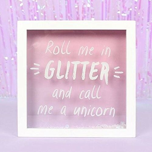 Roll Me In Glitter Box Frame