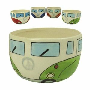 Camper Ceramic Bowl (Green)