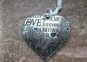 Embossed Heart - Love
