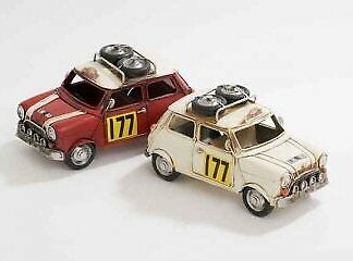 Mini Rally Car - Cream Car