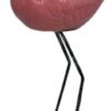 Quay Tall Stoneware and Metal Flamingo Standing Ornament - Image 2
