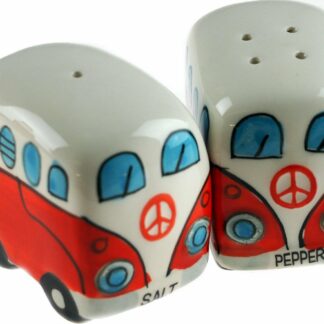Red Surf Salt And Pepper Fun Cruet Set