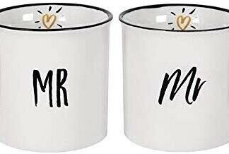 Boxed Couple Mug Sets - The Perfect Wedding Gift! (Mr and Mr)
