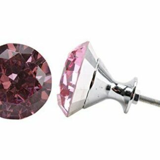 Pink Crystal Drawer Pull
