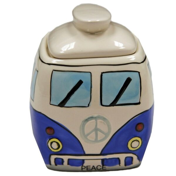 Campervan Sugar Pot - Blue - Image 2