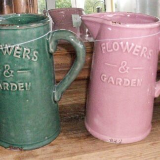 1 X Decorative Jug in Green ONLY