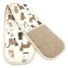 Cat Heat Resistant Double Oven Glove - BBQ Cooking Baking Protective Mitt