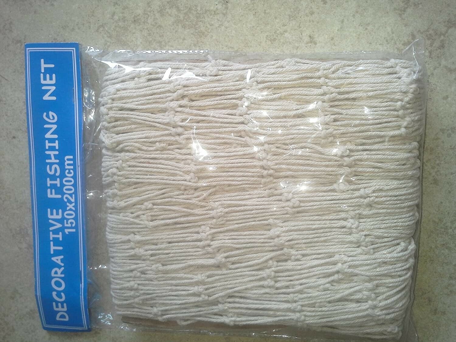 Decorative Fishing Net – WHITE ONLY