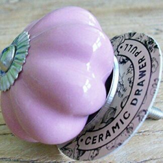 Pink Ceramic Drawer Pull