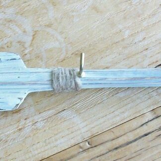 Beautiful Wooden Coatrack in the shape of a paddle