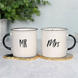 Boxed Couple Mug Sets - The Perfect Wedding Gift! (Mr and Mrs)