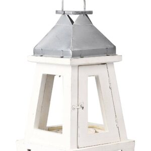 Coastal Lighthouse Lantern - White