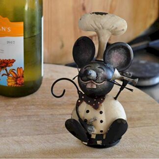 Avocado Stone Gordon Mouse Quirky Ornament