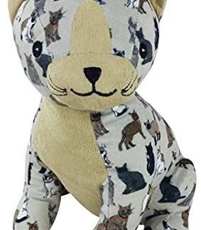 Cat Print Doorstop