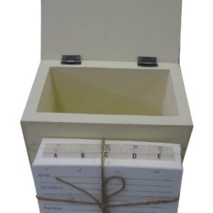 East Of India Address Box With A - Z Dividers