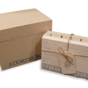 East of India Address Box Gift Idea