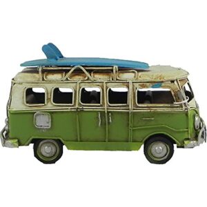 Giftworks VW Camper Van Detailed Ornament Green