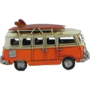 Giftworks VW Camper Van Detailed Ornament Orange